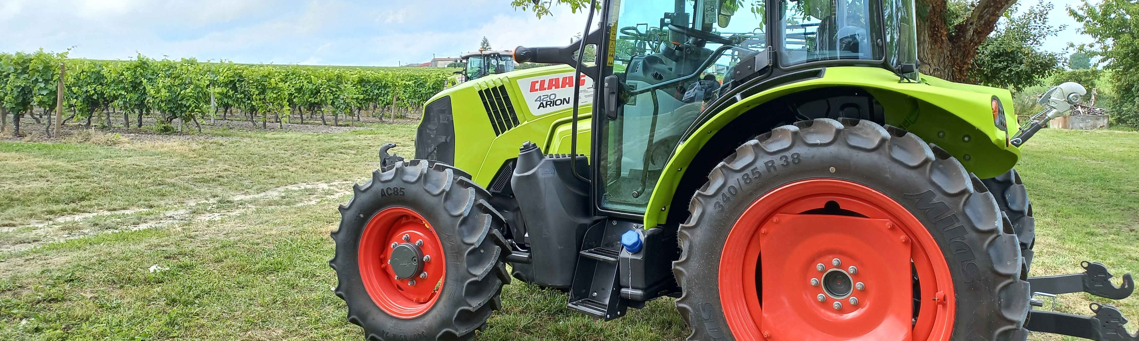 N’oubliez pas la révision de votre tacteur viticole CLAAS